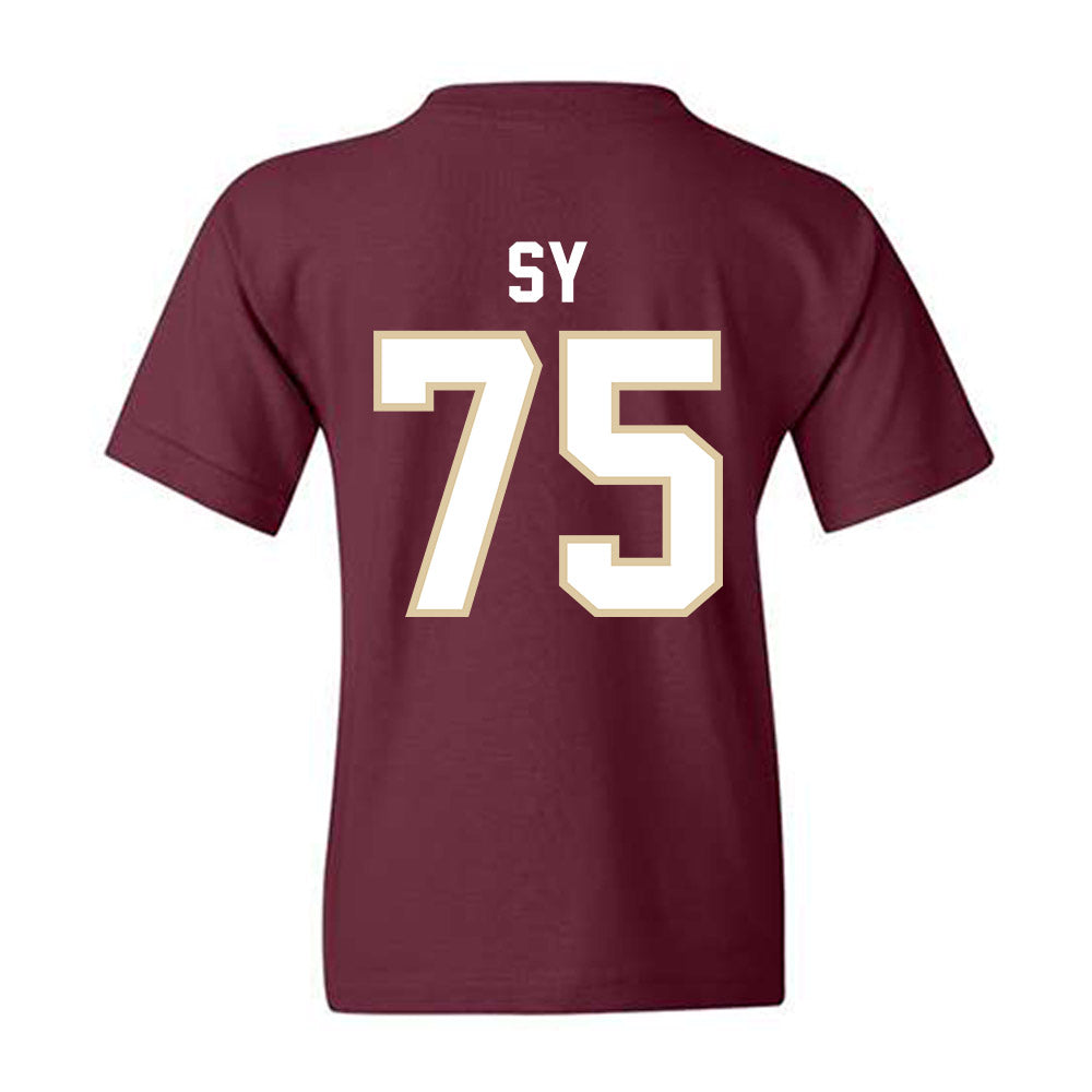 Boston College - NCAA Football : Pape Sy - Classic Shersey Youth T-Shirt-1