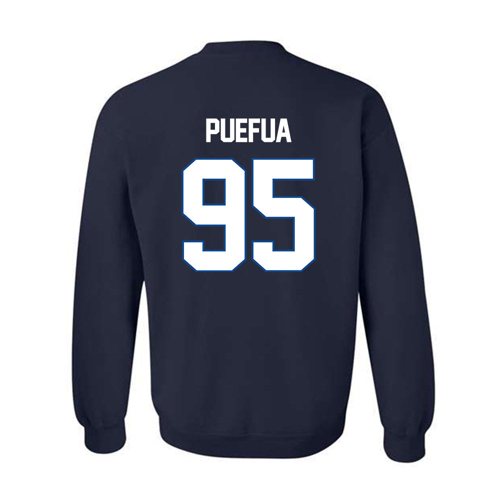 BYU - NCAA Football : Alvin Puefua - Classic Shersey Crewneck Sweatshirt-1