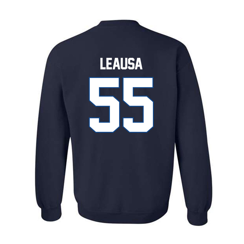 BYU - NCAA Football : Austin Leausa - Classic Shersey Crewneck Sweatshirt-1