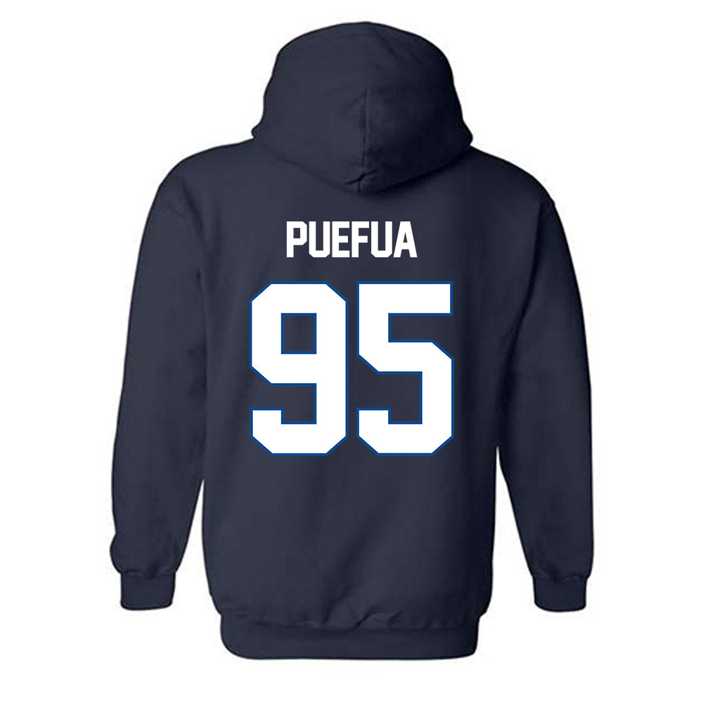 BYU - NCAA Football : Alvin Puefua - Classic Shersey Hooded Sweatshirt-1