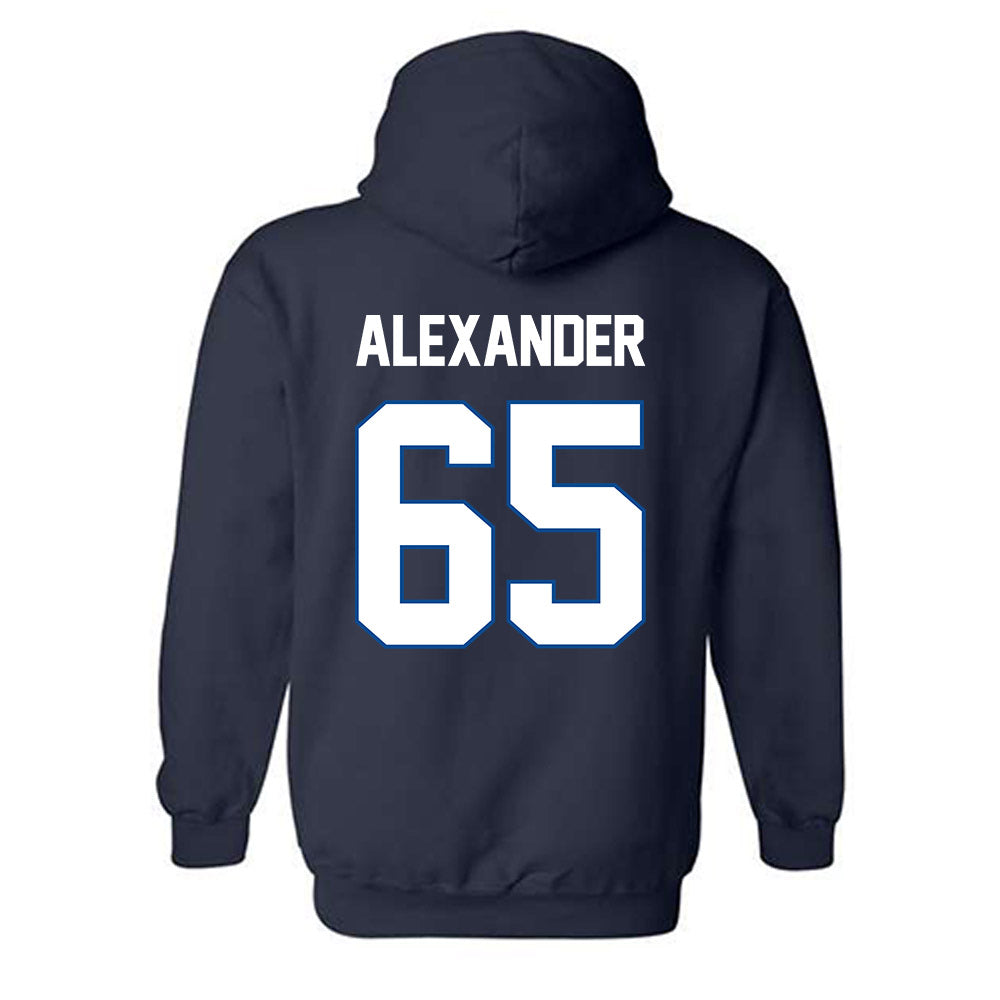 BYU - NCAA Football : Brigham Alexander - Classic Shersey Hooded Sweatshirt-1