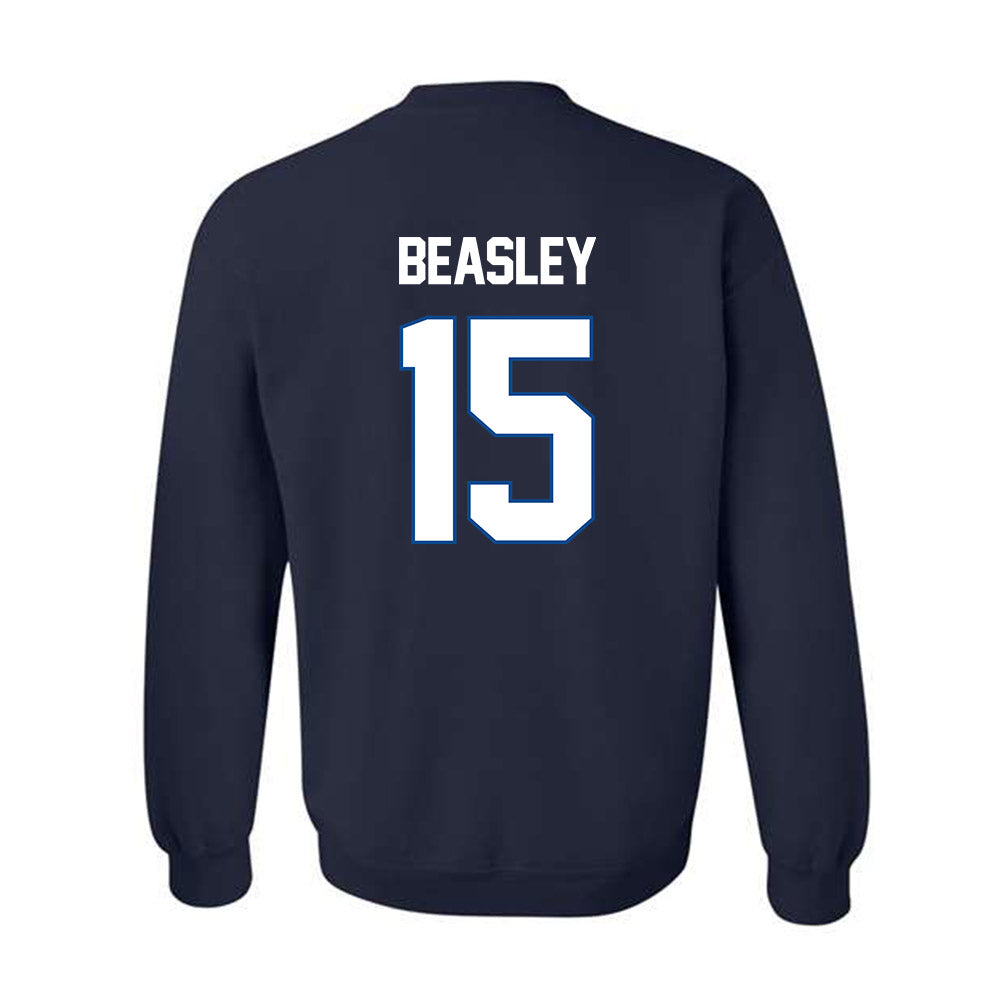 BYU - NCAA Football : Tayvion Beasley - Classic Shersey Crewneck Sweatshirt-1