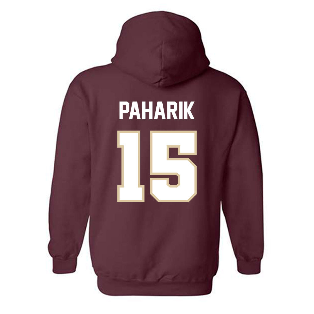 Boston College - NCAA Softball : Holly Paharik - Classic Shersey Hooded Sweatshirt-1