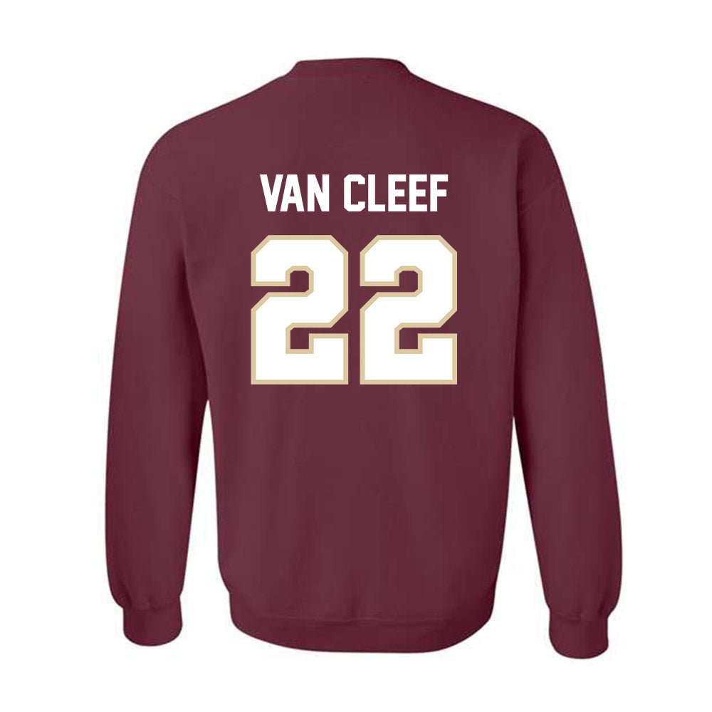 Boston College - NCAA Softball : Emily Van Cleef - Classic Shersey Crewneck Sweatshirt-1