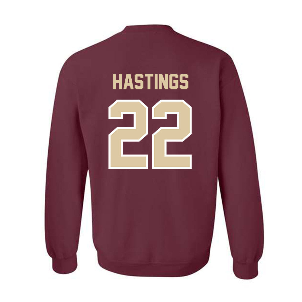 Boston College - NCAA Men's Basketball : Jayden Hastings - Classic Shersey Crewneck Sweatshirt-1