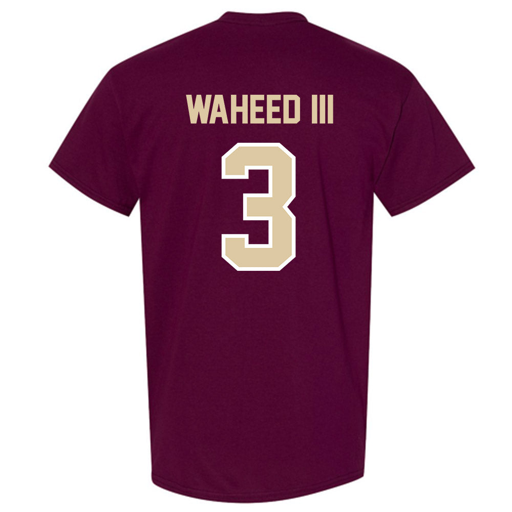 Boston College - NCAA Men's Basketball : Akbar Waheed III - Classic Shersey T-Shirt-1