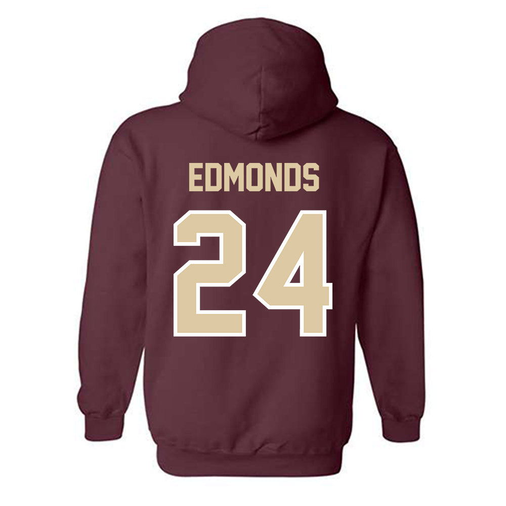 Boston College - NCAA Women's Basketball : Kiera Edmonds - Classic Shersey Hooded Sweatshirt-1