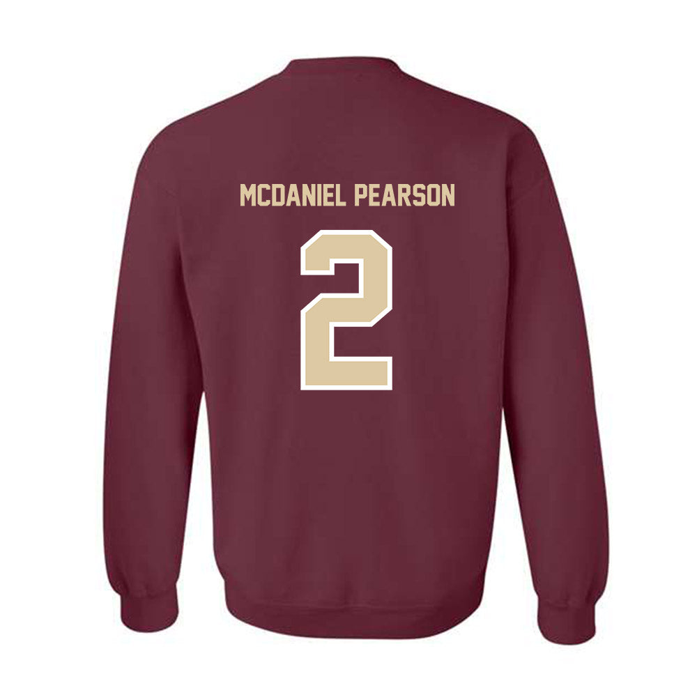 Boston College - NCAA Women's Basketball : Teionni McDaniel Pearson - Classic Shersey Crewneck Sweatshirt-1