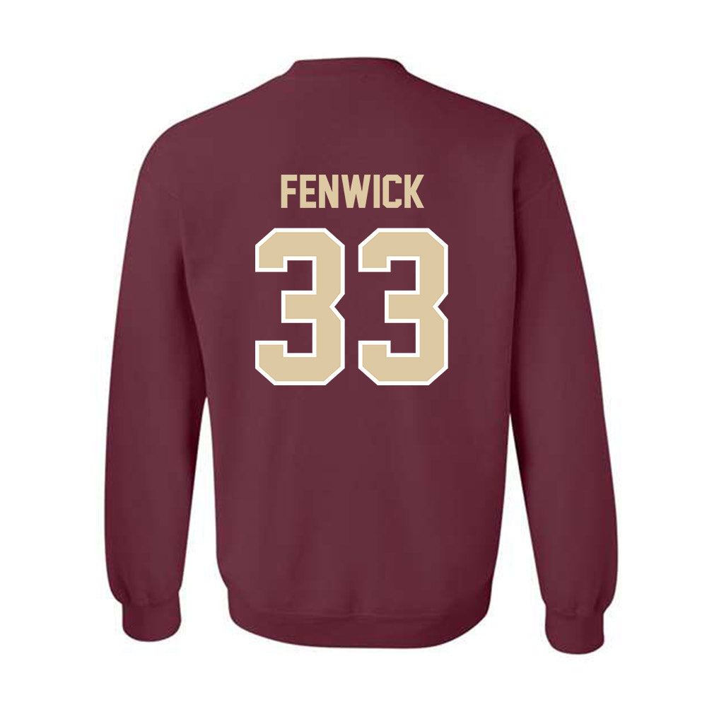 Boston College - NCAA Women's Soccer : Faith Fenwick - Classic Shersey Crewneck Sweatshirt-1
