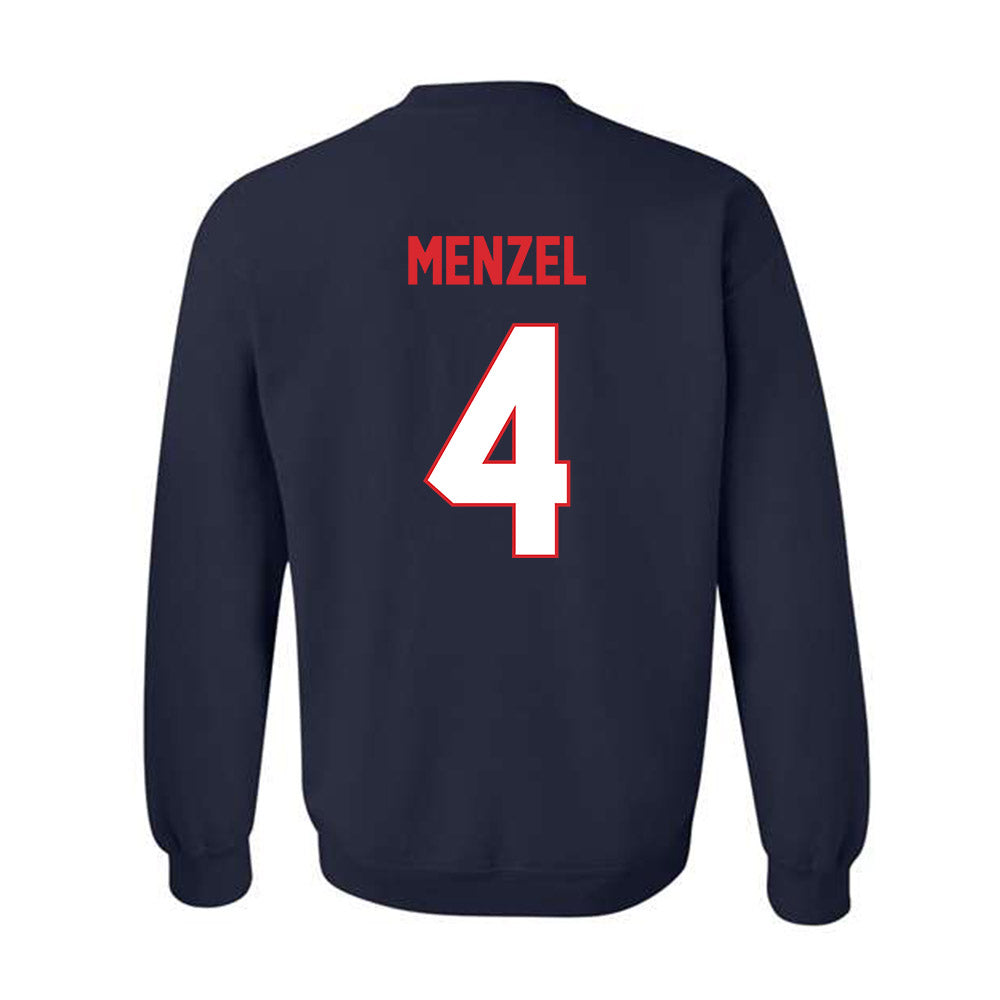 UConn - NCAA Baseball : Evan Menzel - Classic Shersey Crewneck Sweatshirt-1