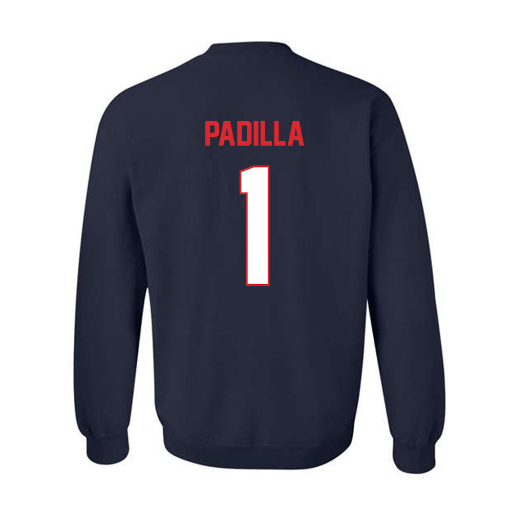 UConn - NCAA Baseball : Bryan Padilla - Crewneck Sweatshirt