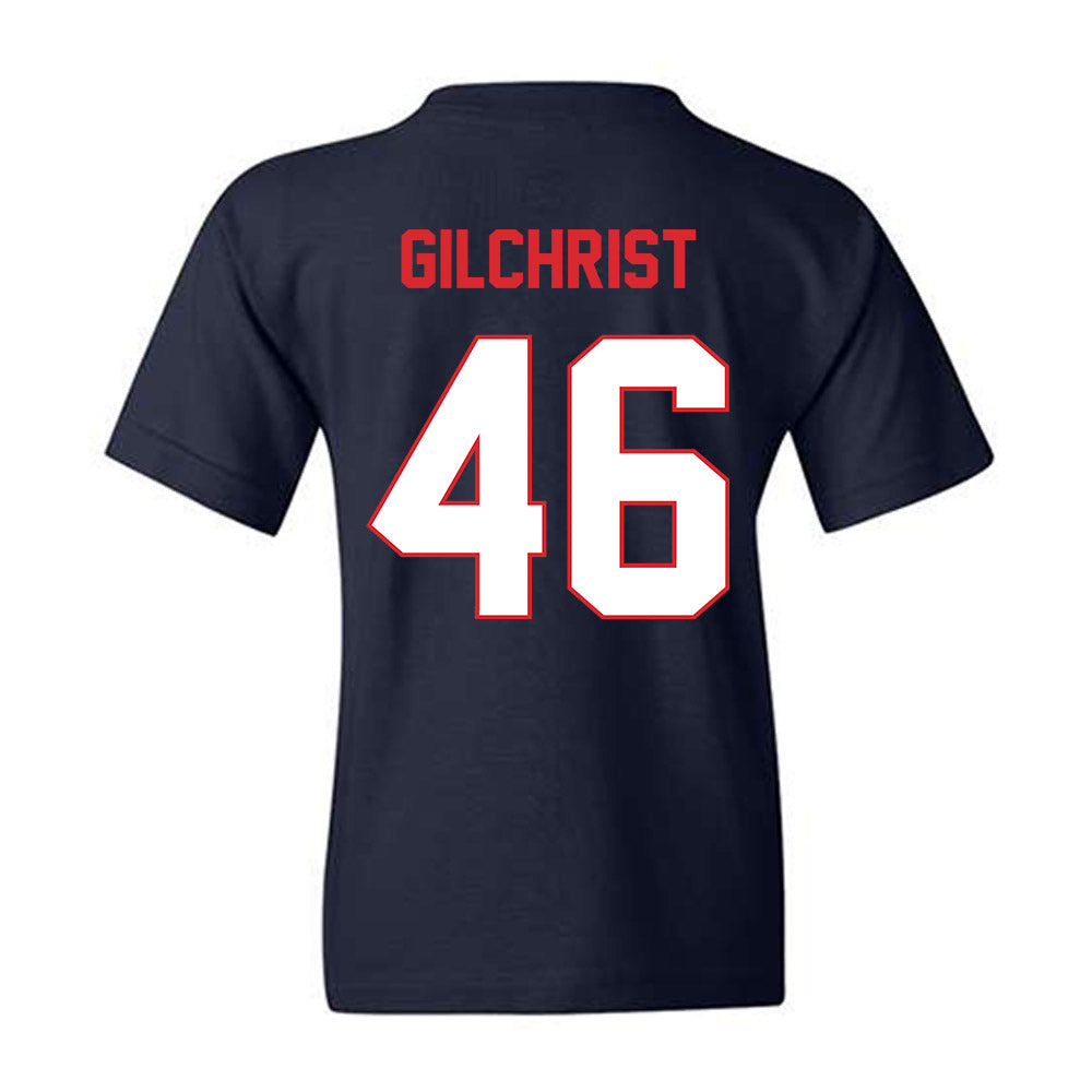 UConn - NCAA Baseball : Rob Gilchrist - Classic Shersey Youth T-Shirt-1