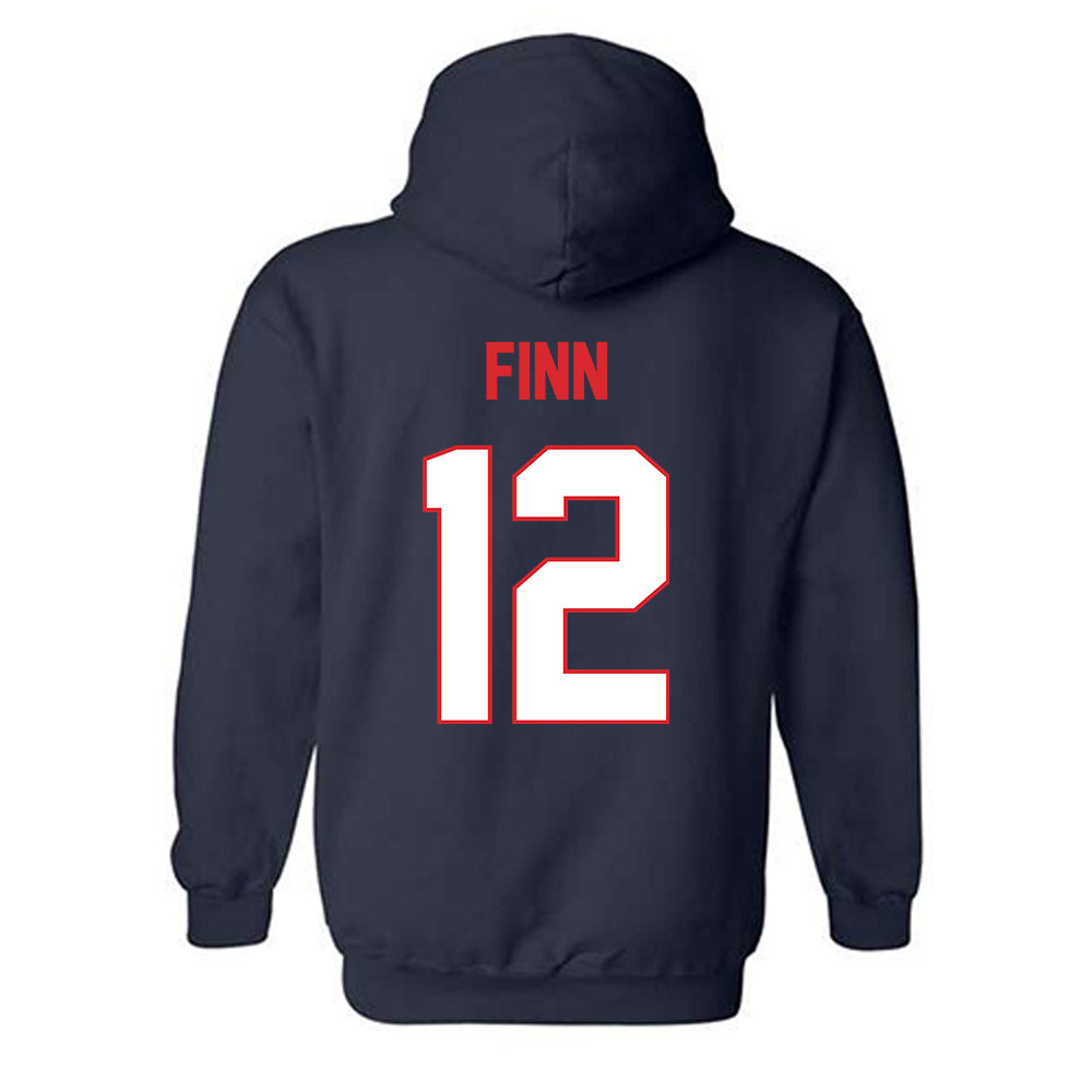 UConn - NCAA Baseball : Sean Finn - Hooded Sweatshirt
