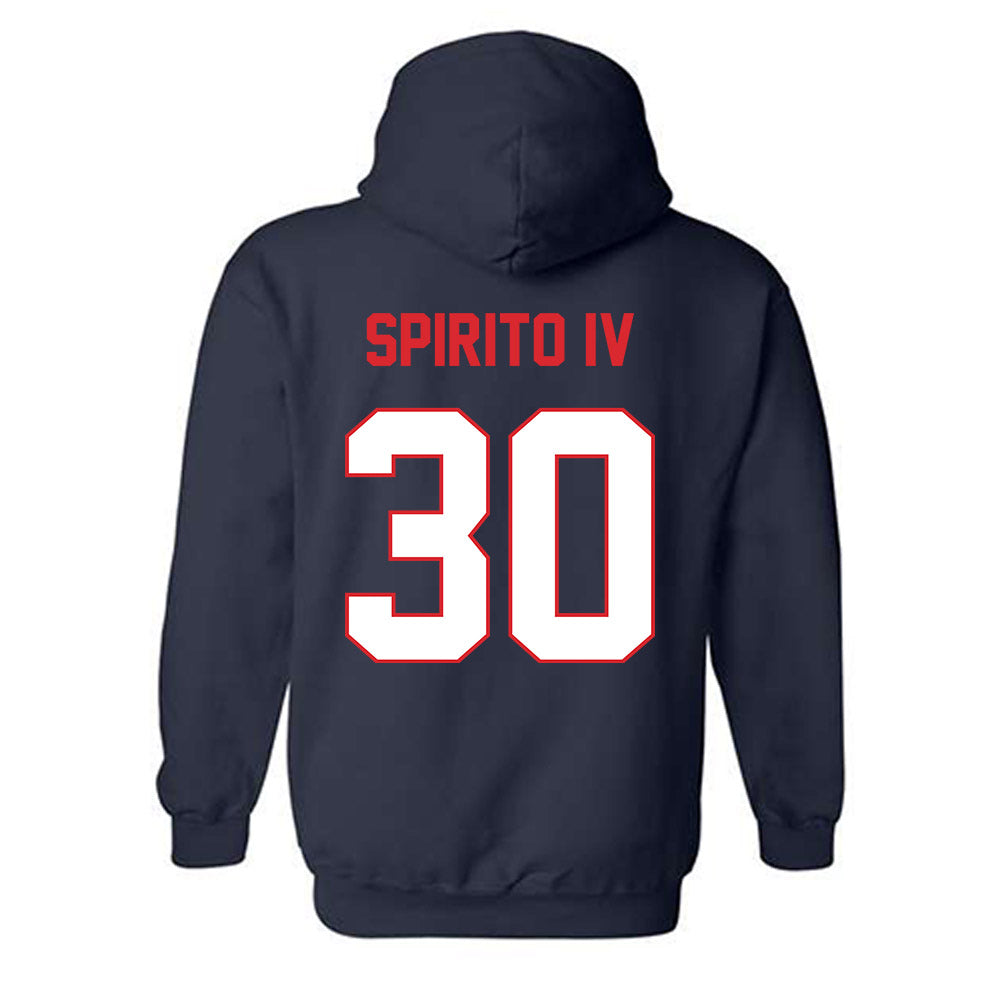UConn - NCAA Baseball : Frank Spirito IV - Hooded Sweatshirt
