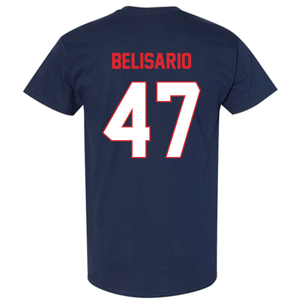 UConn - NCAA Baseball : Anthony Belisario - Classic Shersey T-Shirt-1