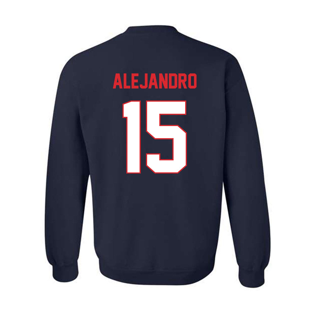 UConn - NCAA Baseball : Hector Alejandro - Crewneck Sweatshirt