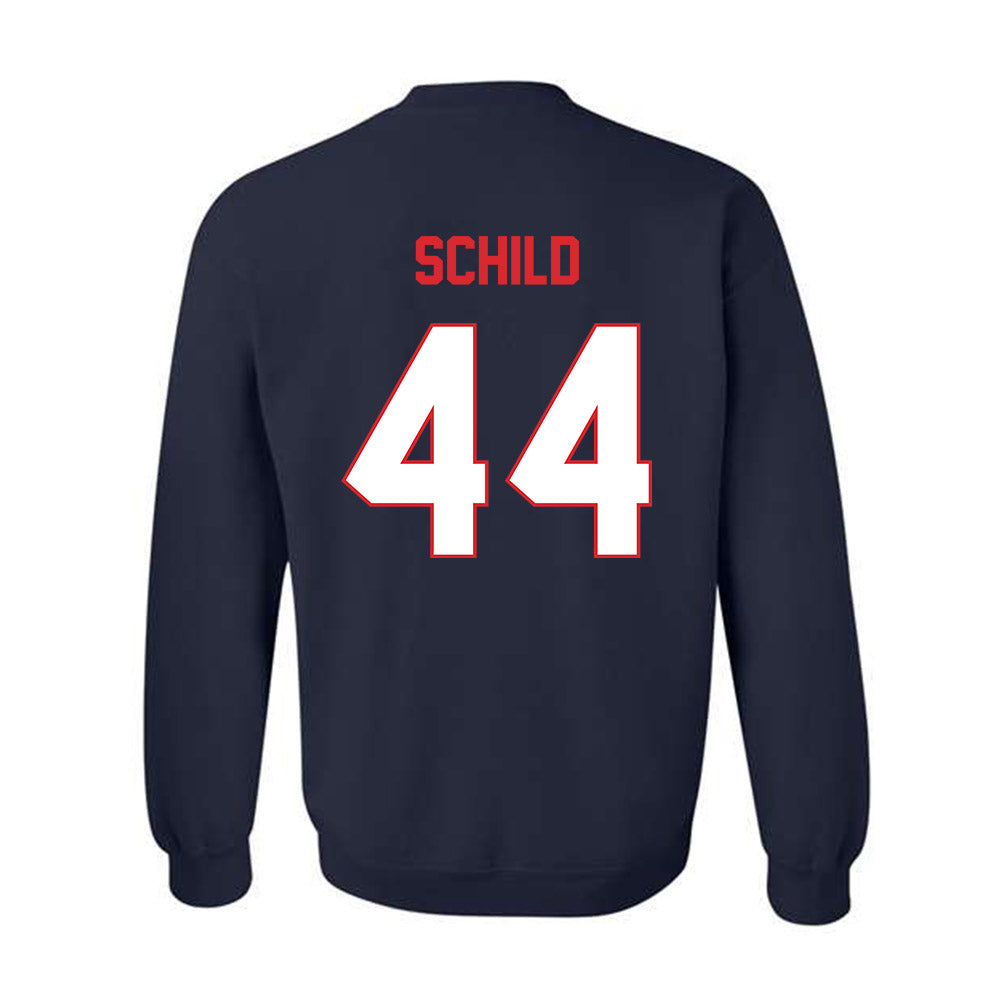 UConn - NCAA Baseball : Ben Schild - Crewneck Sweatshirt