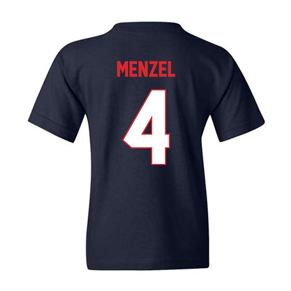 UConn - NCAA Baseball : Evan Menzel - Classic Shersey Youth T-Shirt-1