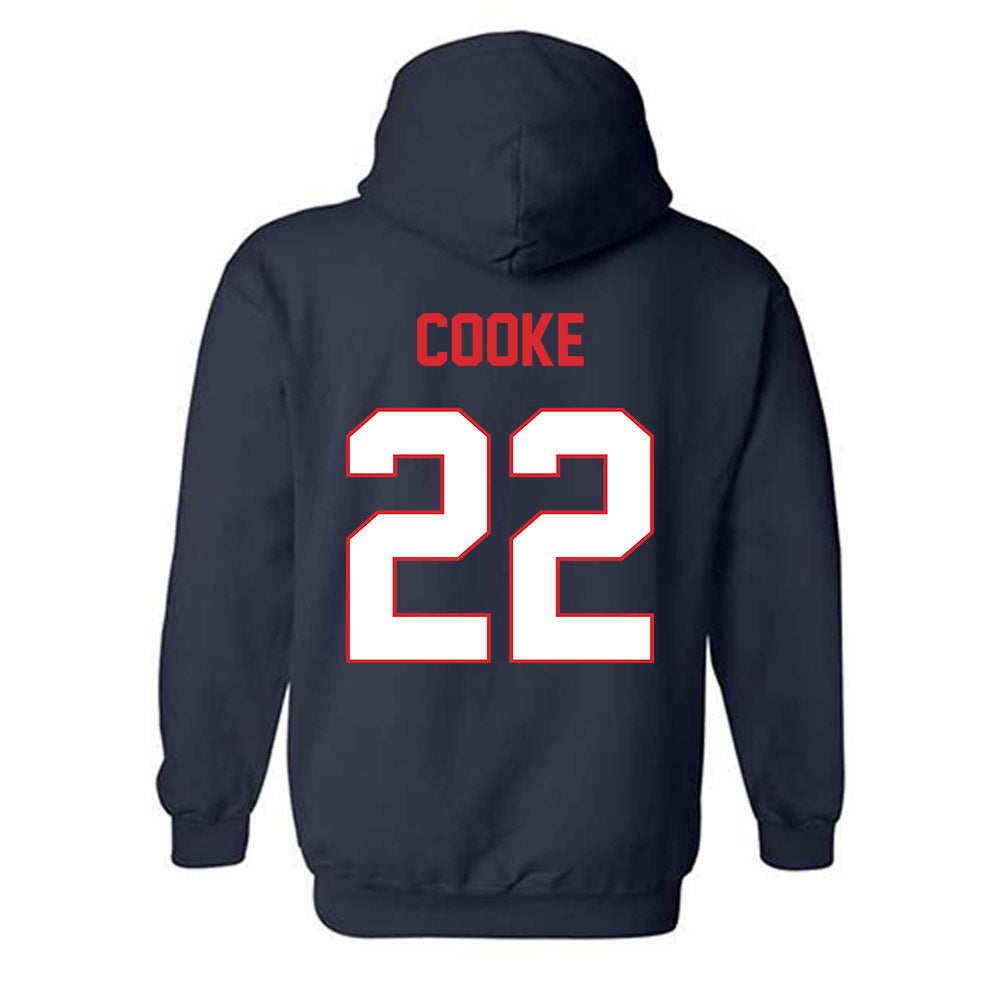 UConn - NCAA Baseball : Ian Cooke - Hooded Sweatshirt