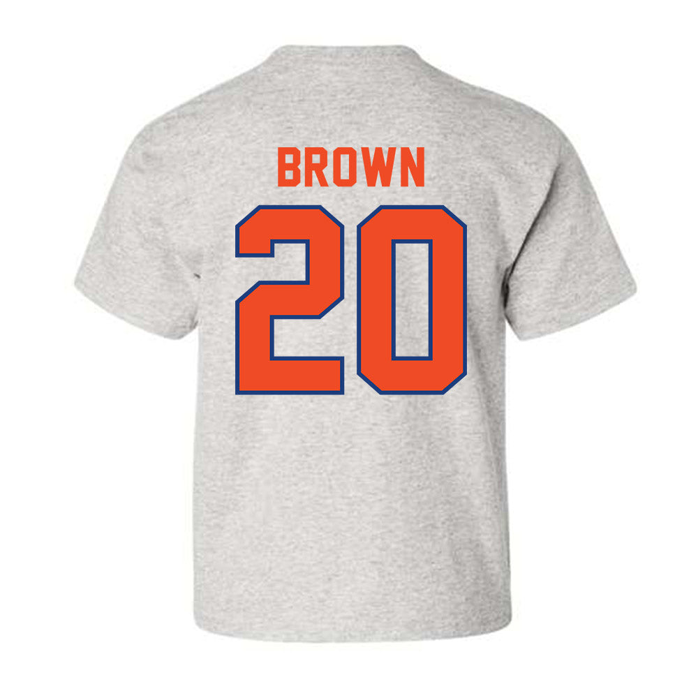 Florida - NCAA Men's Basketball : Isaiah Brown - Youth T-Shirt