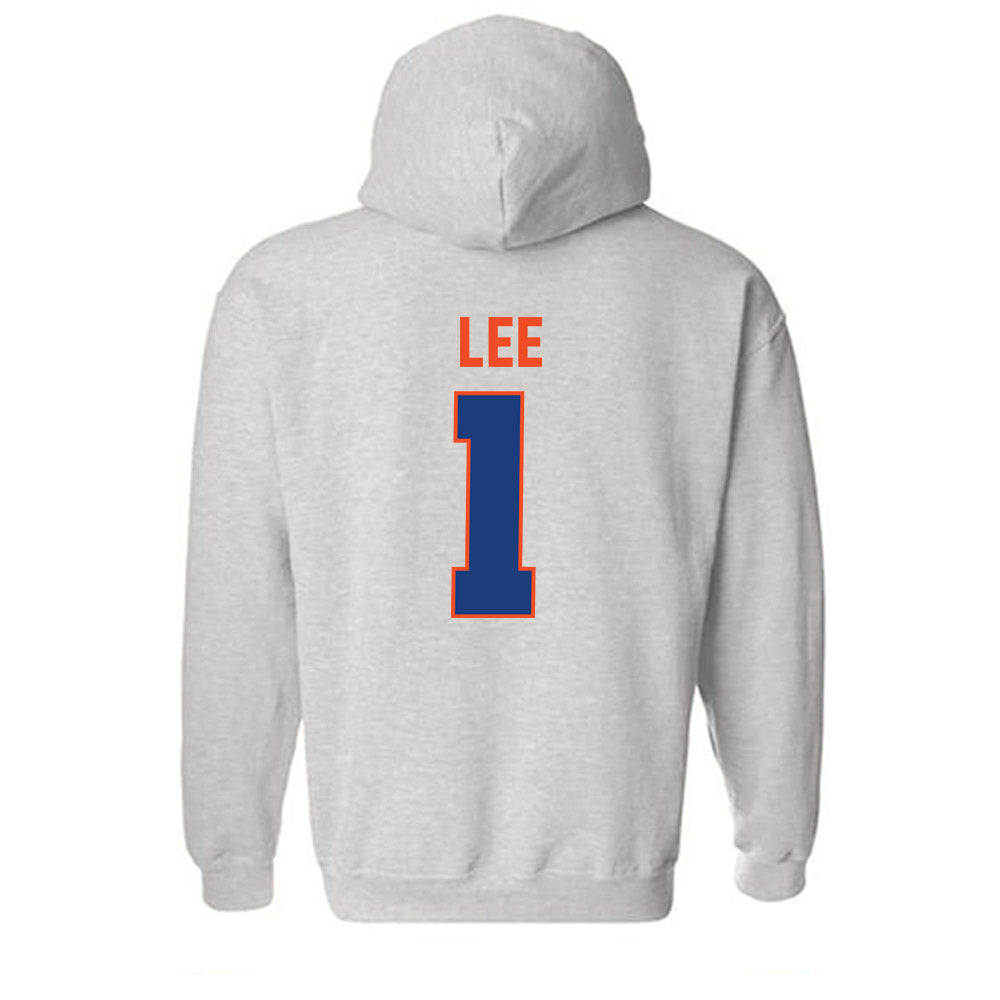 Florida - NCAA Men's Basketball : Xaivian Lee - Classic Shersey Hooded Sweatshirt-1
