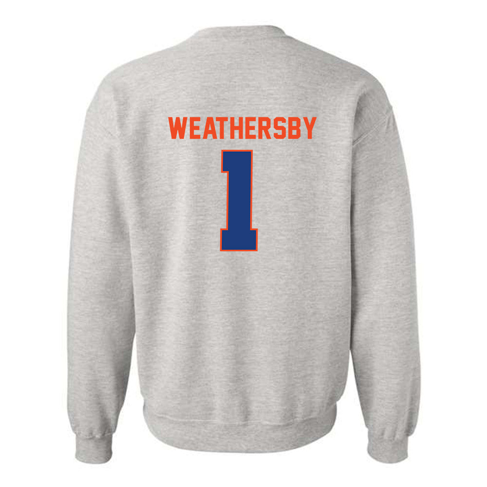 Florida - NCAA Women's Basketball : Jade Weathersby - Classic Shersey Crewneck Sweatshirt-1