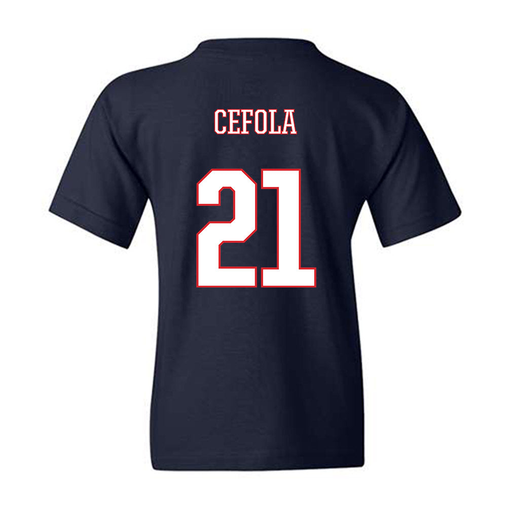 UConn - NCAA Softball : Bella Cefola - Classic Shersey Youth T-Shirt-1
