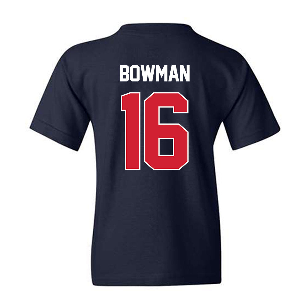 Gonzaga - NCAA Baseball : Zach Bowman - Classic Shersey Youth T-Shirt-1