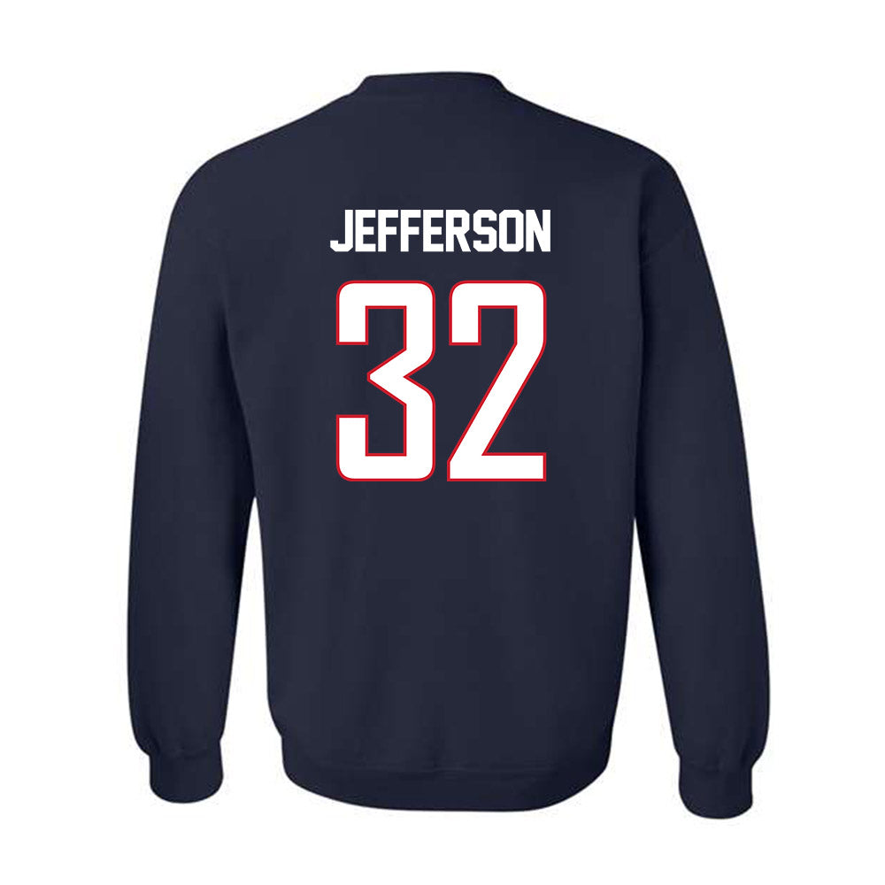 Gonzaga - NCAA Men's Basketball : Parker Jefferson - Classic Shersey Crewneck Sweatshirt-1