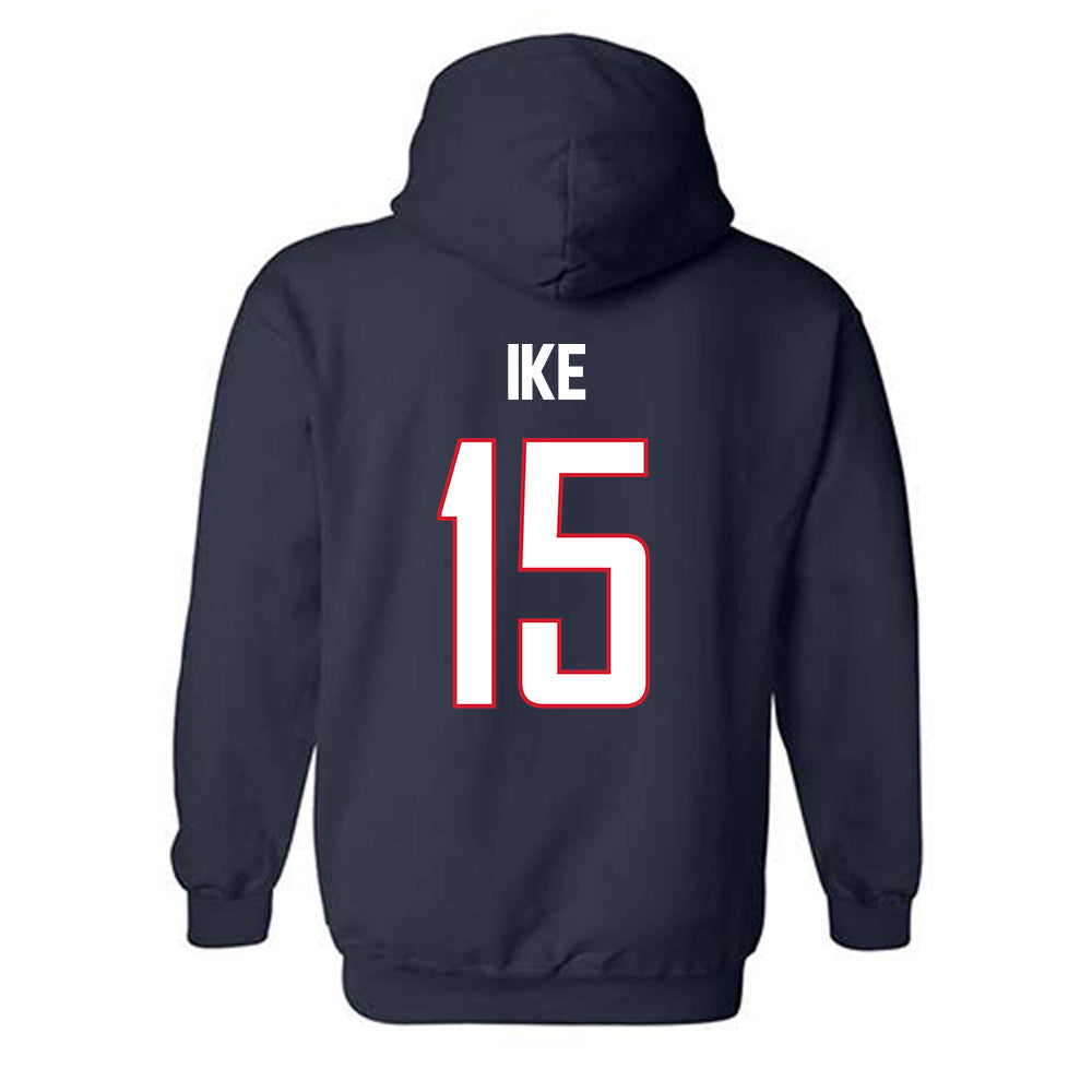 Gonzaga - NCAA Men's Basketball : Graham Ike - Classic Shersey Hooded Sweatshirt-1