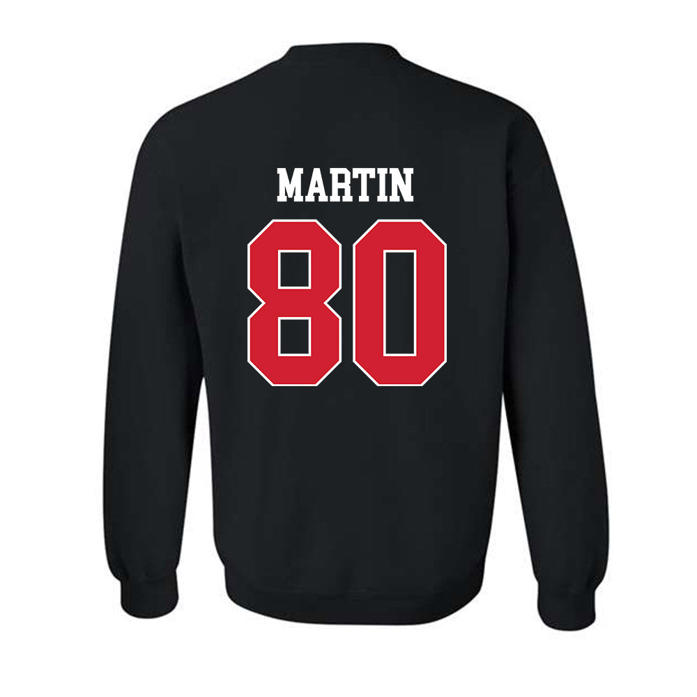 Houston - NCAA Football : Jaquise Martin - Classic Shersey Crewneck Sweatshirt-1