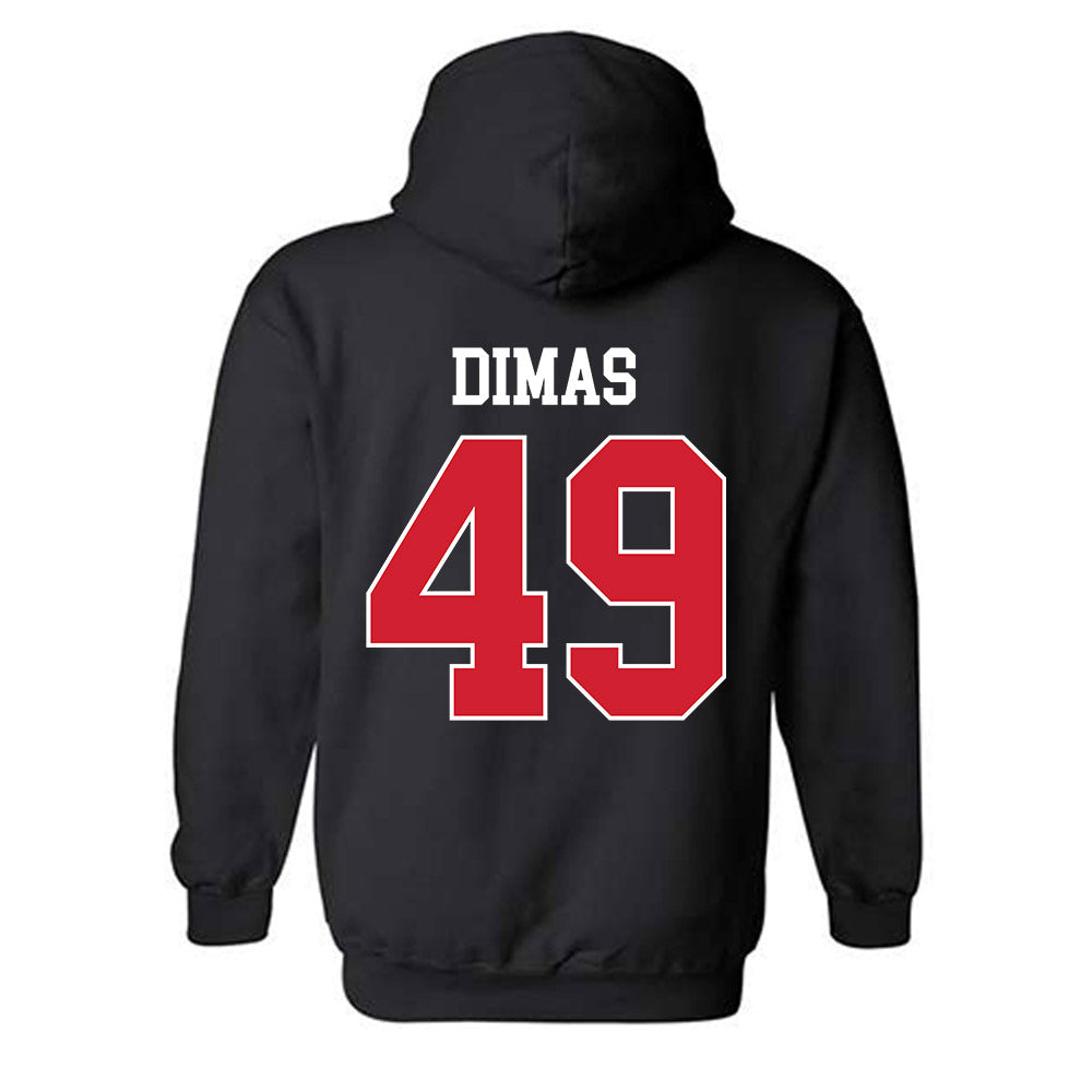 Houston - NCAA Football : Jonathan Dimas - Classic Shersey Hooded Sweatshirt-1