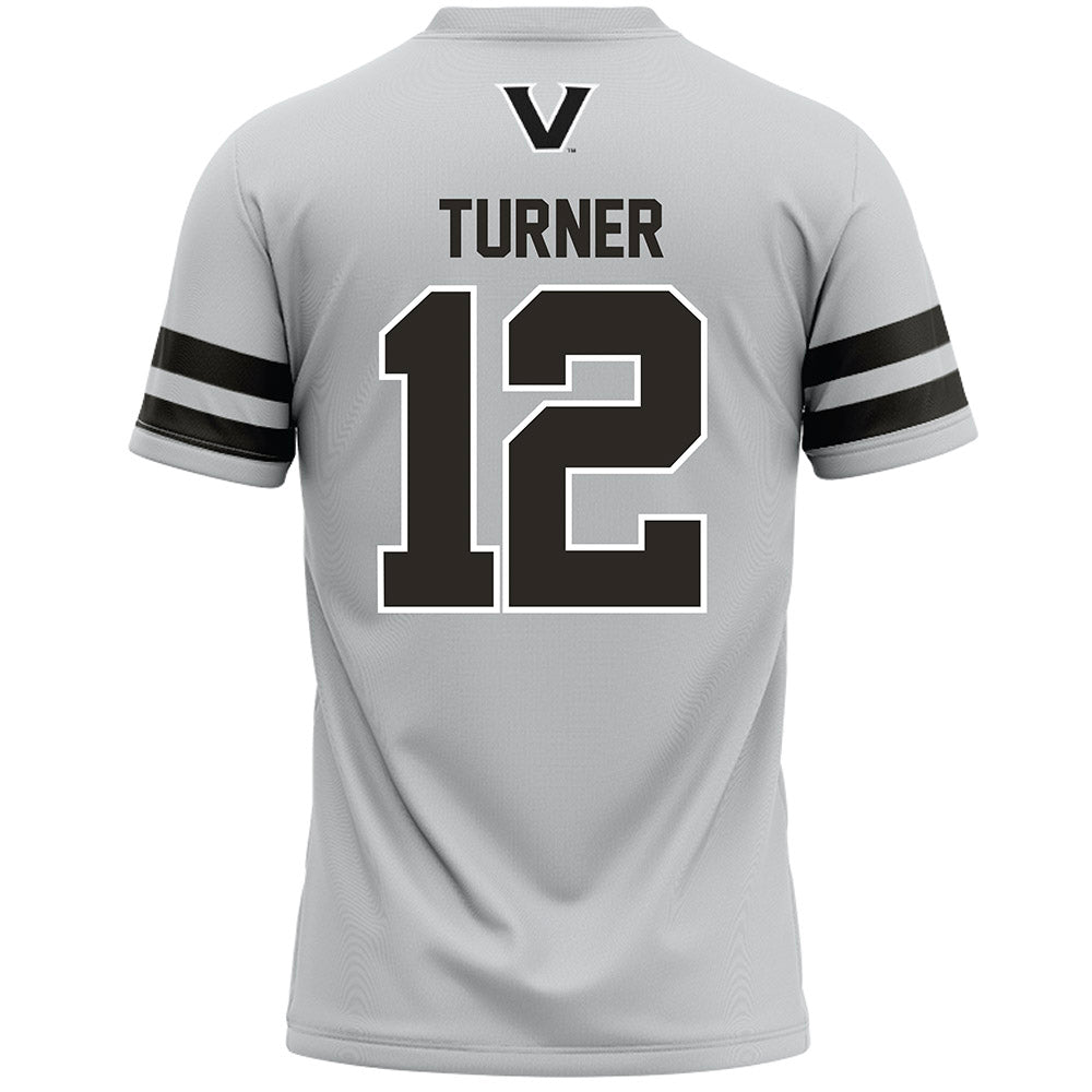 Vanderbilt - NCAA Women's Lacrosse : Amiyah Turner - Grey Lacrosse Jersey -1