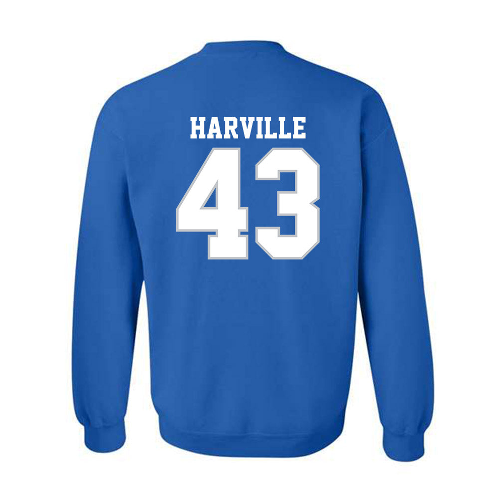 MTSU - NCAA Baseball : Ryder Harville - Generic Shersey Crewneck Sweatshirt-1