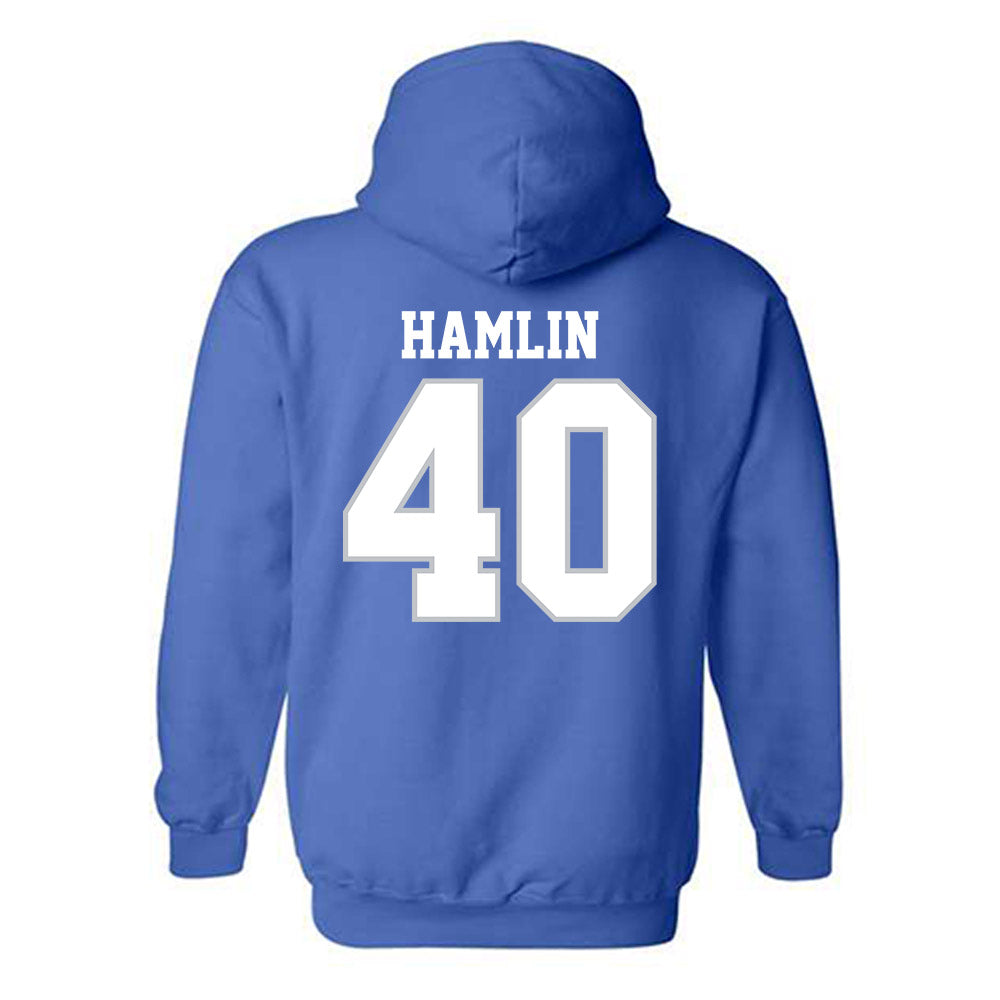 MTSU - NCAA Football : Henry Hamlin - Generic Shersey Hooded Sweatshirt-1