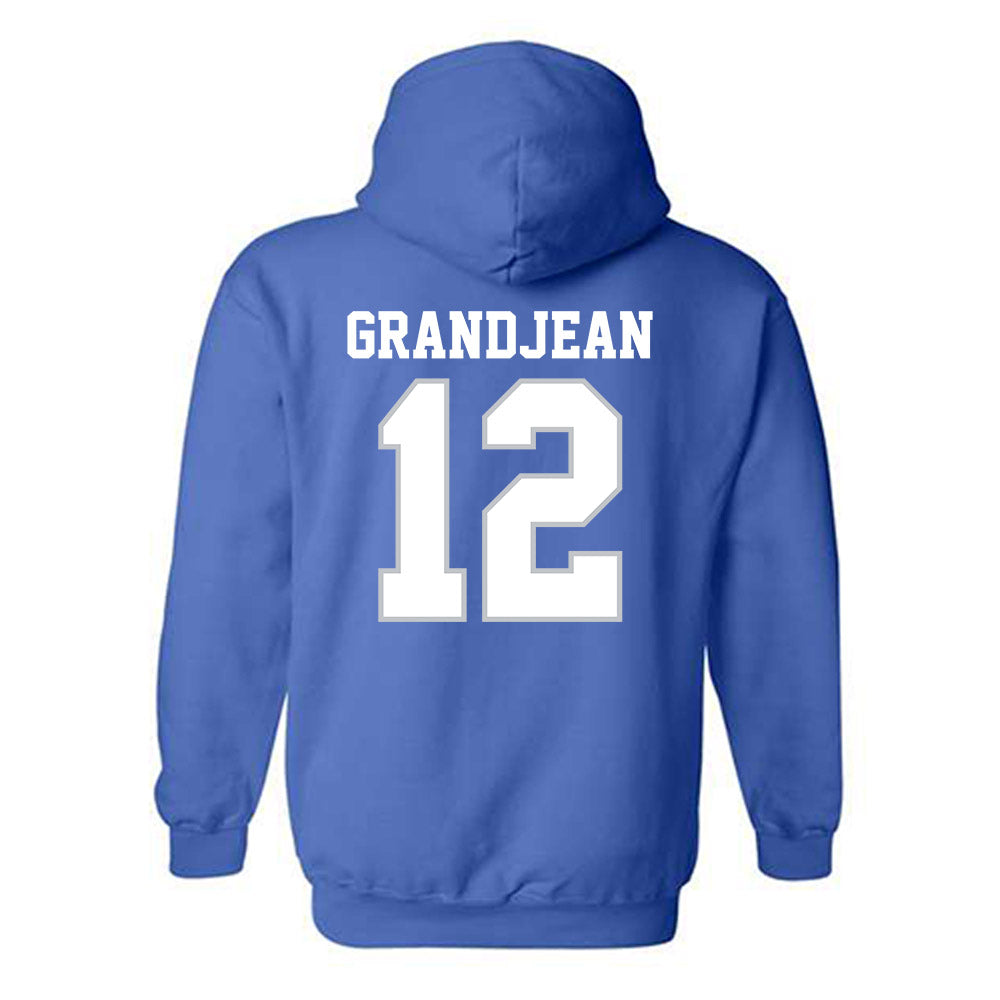 MTSU - NCAA Football : Peter Grandjean - Generic Shersey Hooded Sweatshirt-1