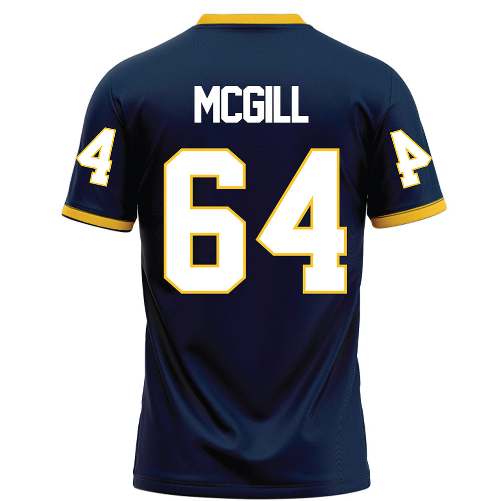 Murray State - NCAA Football : Kenneth McGill - Blue Football Jersey-1