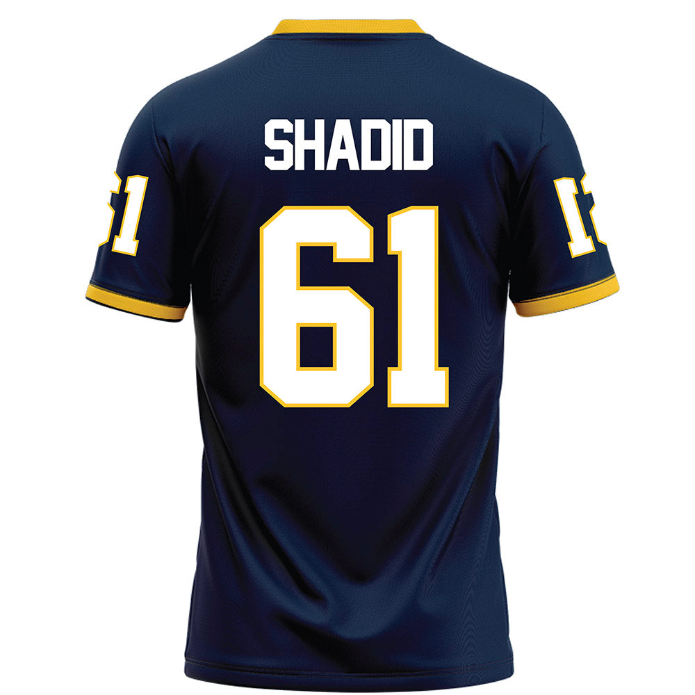 Murray State - NCAA Football : AJ Shadid - Blue Football Jersey-1
