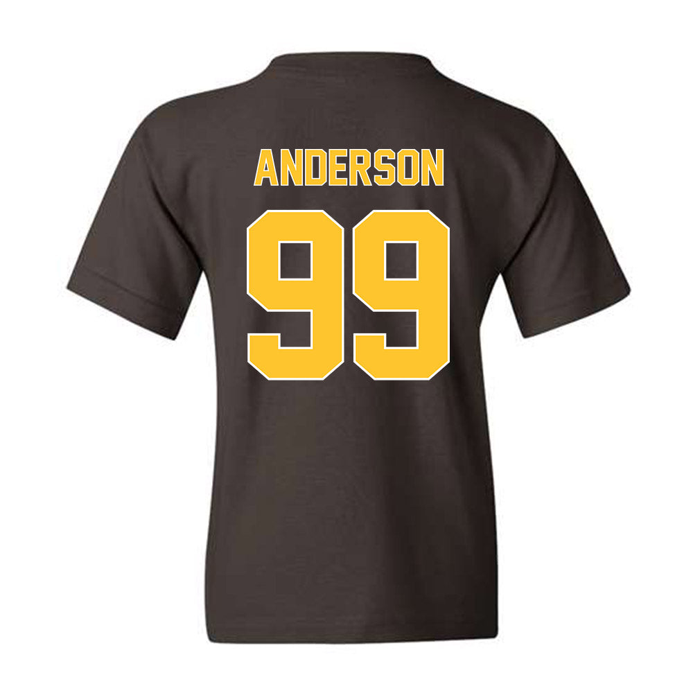 Wyoming - NCAA Football : Keelan Anderson - Youth T-Shirt