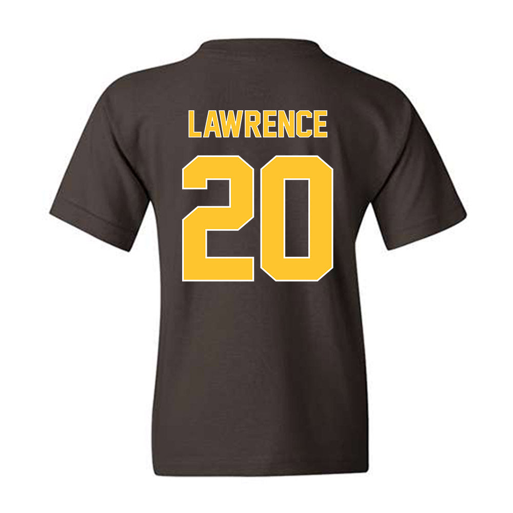 Wyoming - NCAA Football : Jaden Lawrence - Classic Shersey Youth T-Shirt-1