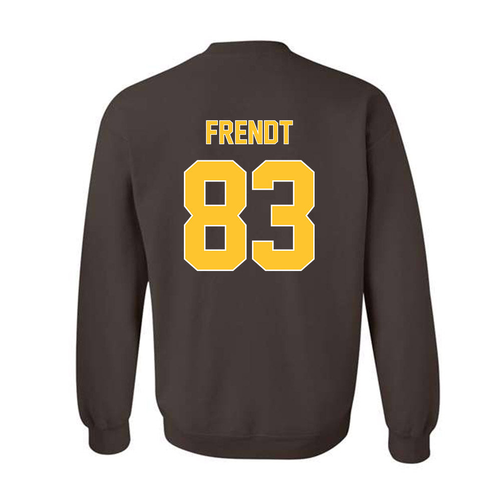 Wyoming - NCAA Football : Kyle Frendt - Classic Shersey Crewneck Sweatshirt-1