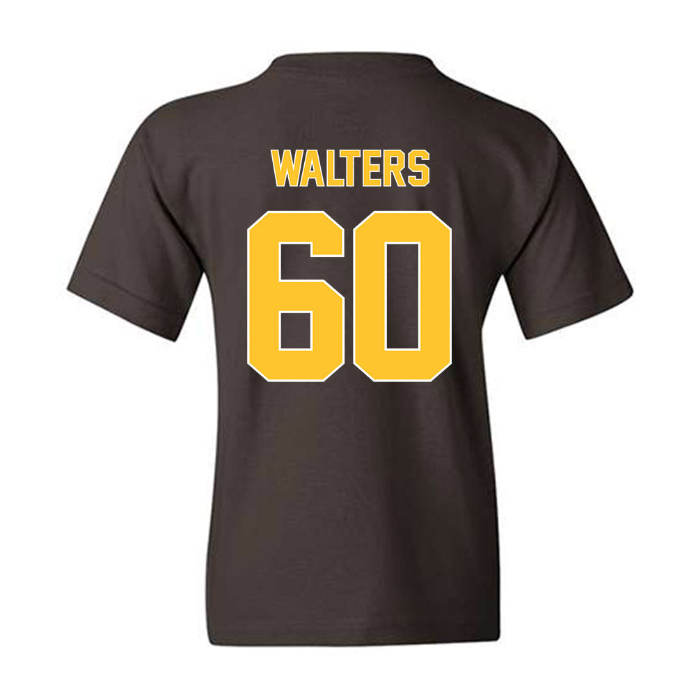 Wyoming - NCAA Football : Wyatt Walters - Classic Shersey Youth T-Shirt-1