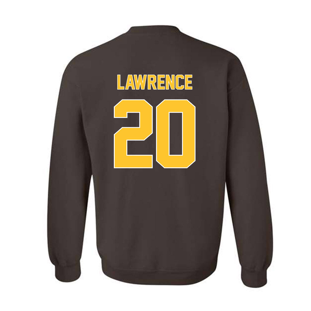 Wyoming - NCAA Football : Jaden Lawrence - Classic Shersey Crewneck Sweatshirt-1