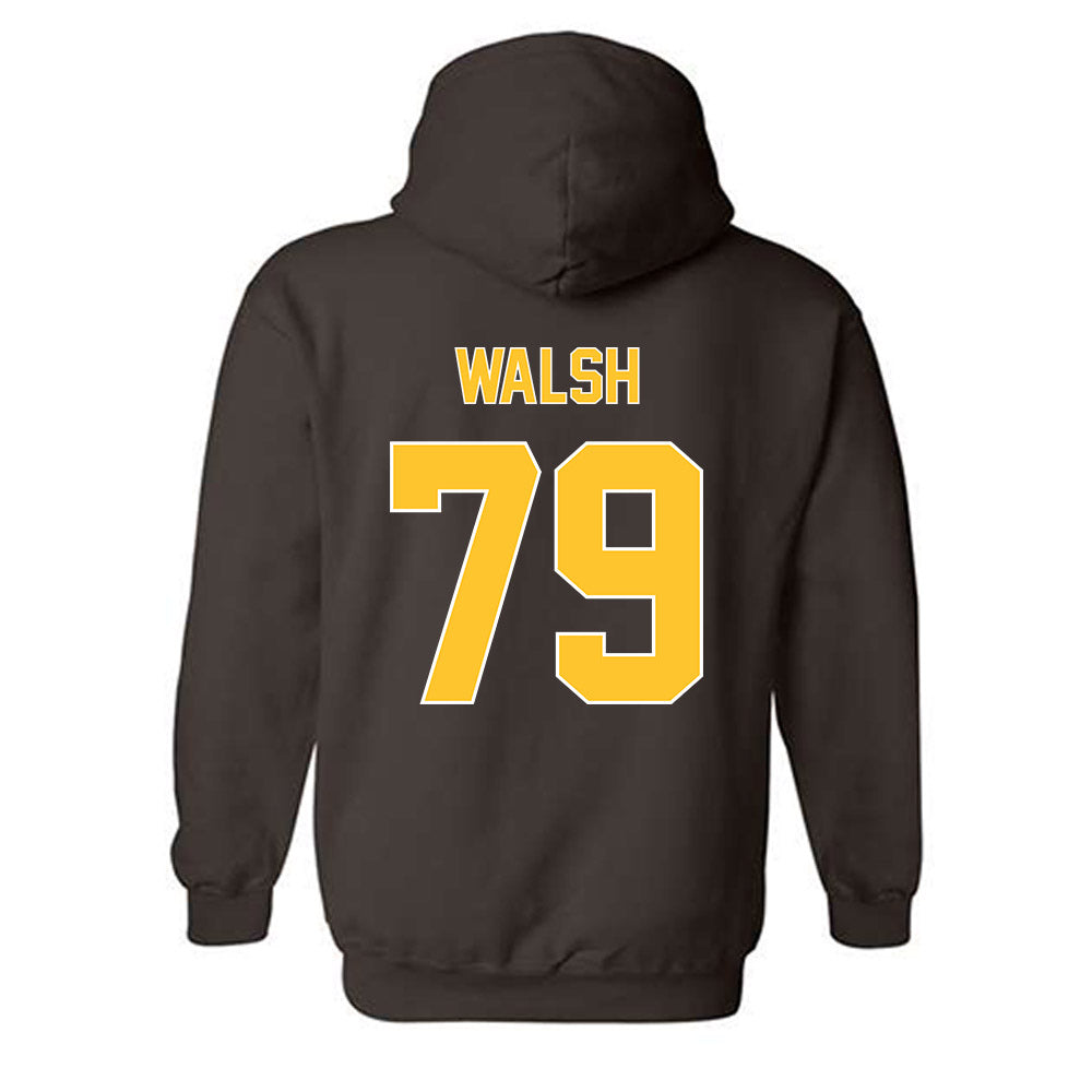 Wyoming - NCAA Football : Jack Walsh - Hooded Sweatshirt