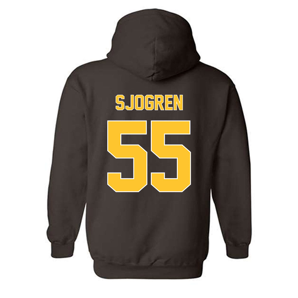 Wyoming - NCAA Football : Kevin Sjogren - Hooded Sweatshirt