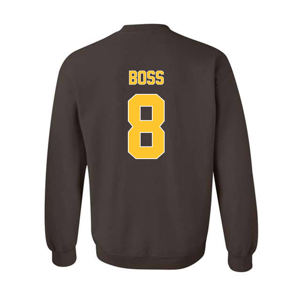 Wyoming - NCAA Football : Tyrese Boss - Crewneck Sweatshirt