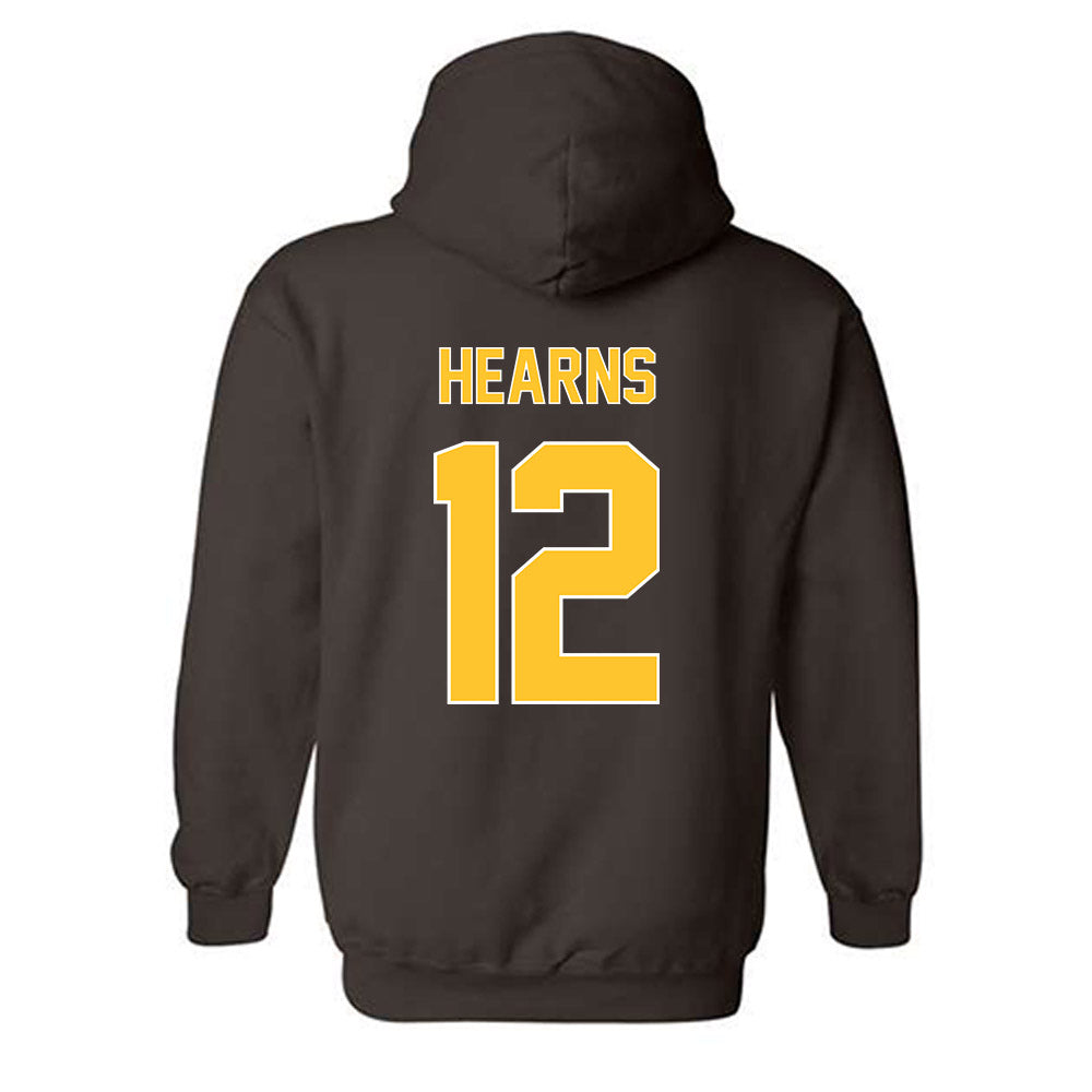 Wyoming - NCAA Football : Desman Hearns - Classic Shersey Hooded Sweatshirt-1