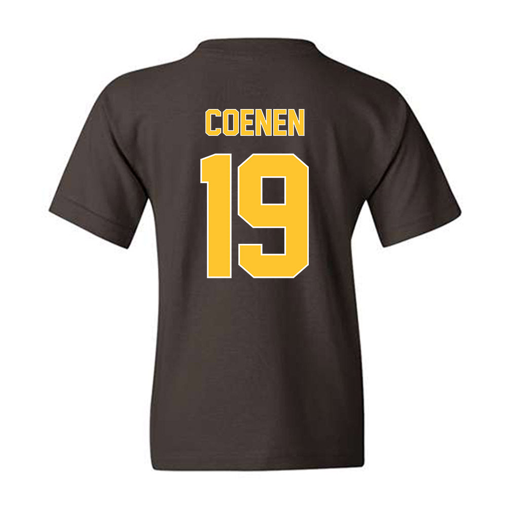 Wyoming - NCAA Football : Charlie Coenen - Classic Shersey Youth T-Shirt-1
