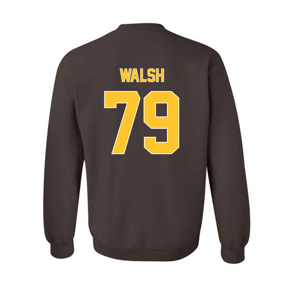 Wyoming - NCAA Football : Jack Walsh - Crewneck Sweatshirt