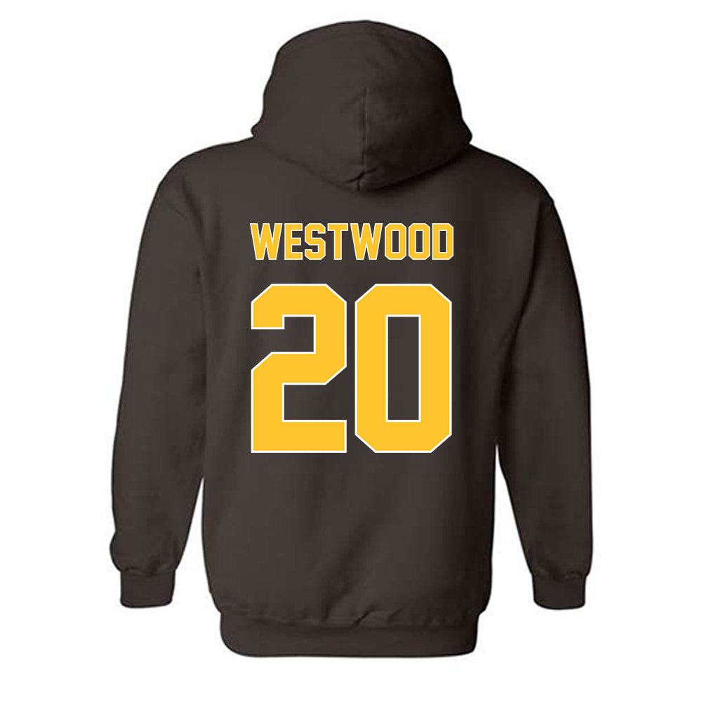 Wyoming - NCAA Women's Soccer : Lauren Westwood - Classic Shersey Hooded Sweatshirt-1